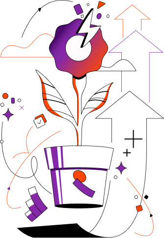 Illustration showing how EnableAll improves sales, conversions, SEO and loyalty