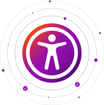 Large accessibility illustration