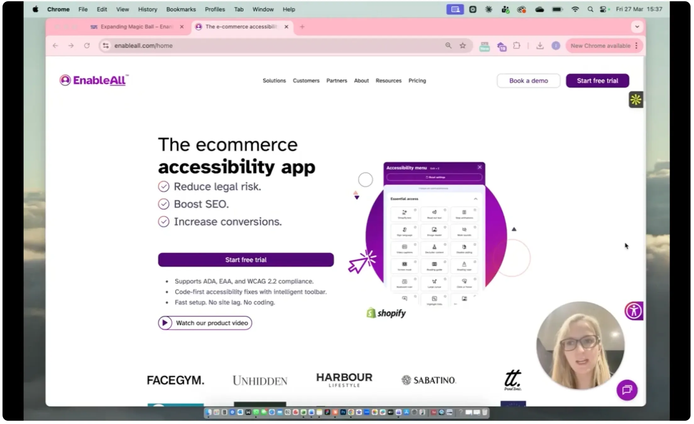 a demo of EnableAll