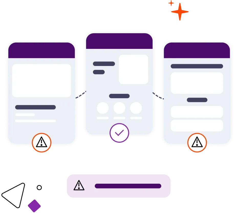 Illustration of a website getting more accessible